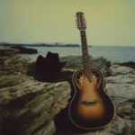 Ken's guitar and hat in Newport, RI