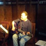 Ken playing at Harvey's Bar and Grill, Huntersville, NC