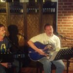 Tim Scott and Ken at Harvey's Bar and Grille in Huntersville, NC
