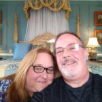 Lisa and Ken at The Chanler in Newport, RI