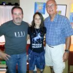 Ken, and Steve Simpson (and daughter)