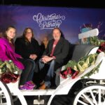 Amanda, Lisa, and Ken at the Billy Graham Library sometime around Christmas 2014